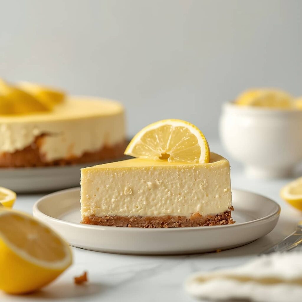 Gluten-Free Lemon Cheesecake