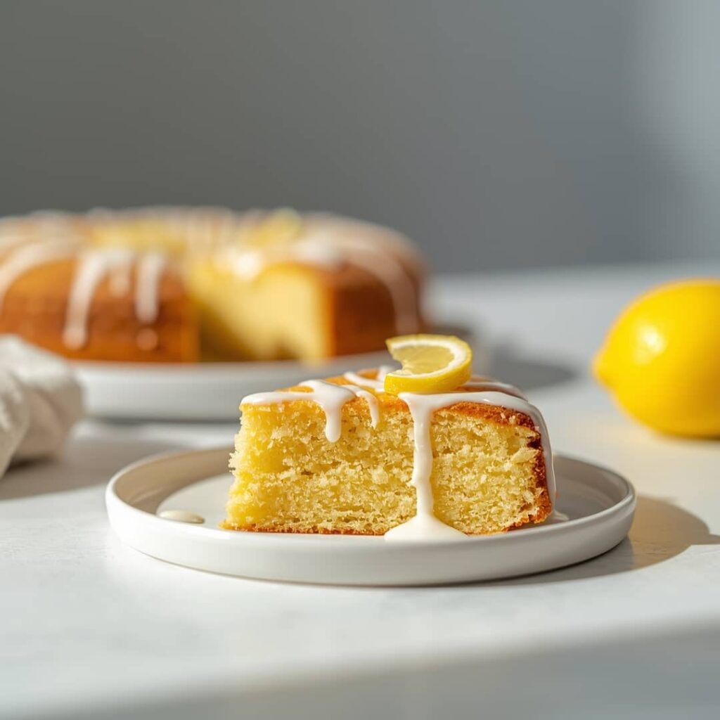 Gluten Free Lemon Drizzle Cake
