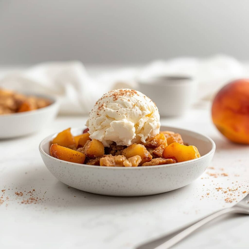Gluten-Free Peach Cobbler