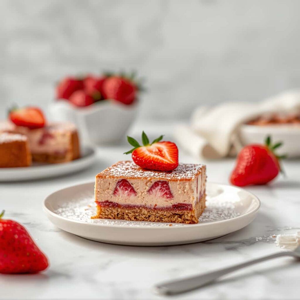 Gluten-Free Strawberry Cake