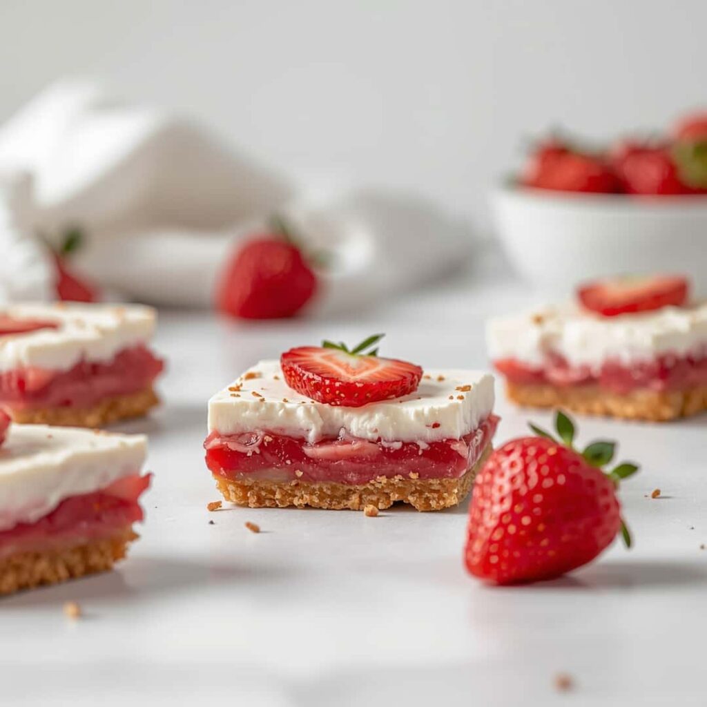 Gluten Free Strawberry Pie Bars