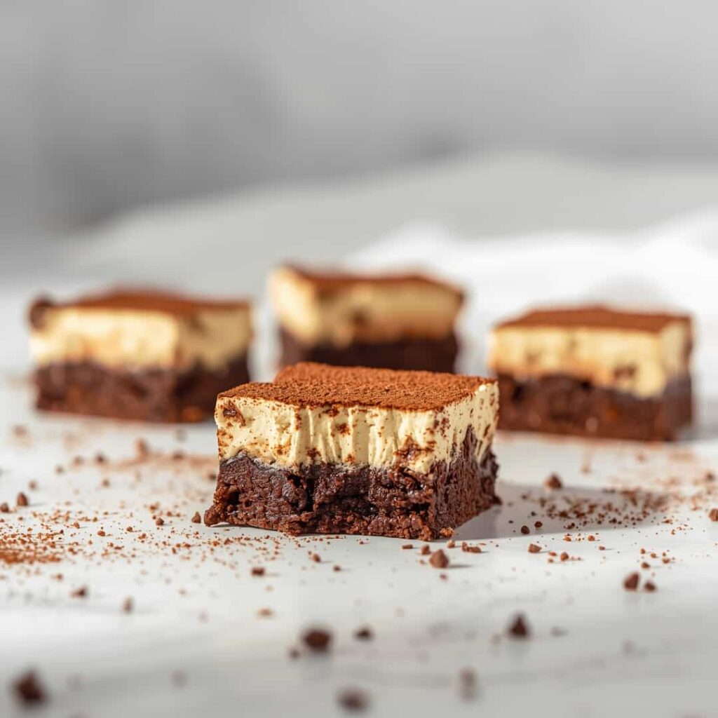 Gluten Free Tiramisu Brownies