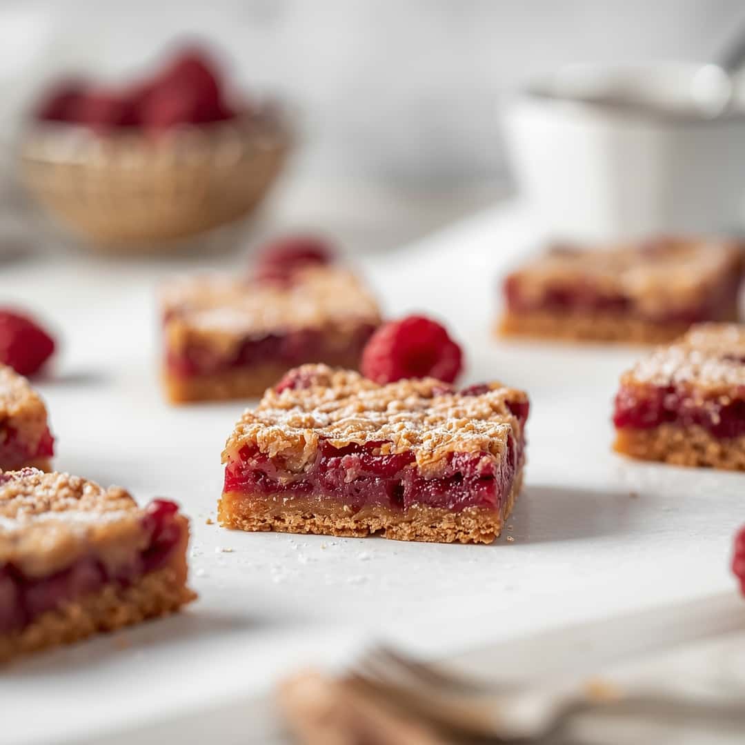 Gluten-free Raspberry Bars 2 Gluten-free Raspberry Bars