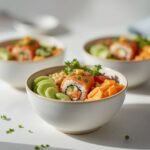 Healthy California Roll Sushi Bowls