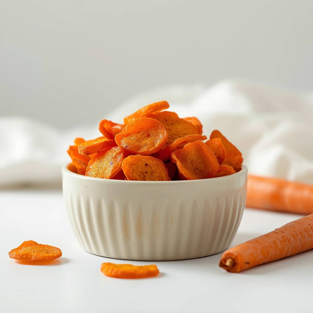 Homemade Carrot Chips for Dogs 2 Homemade Carrot Chips for Dogs