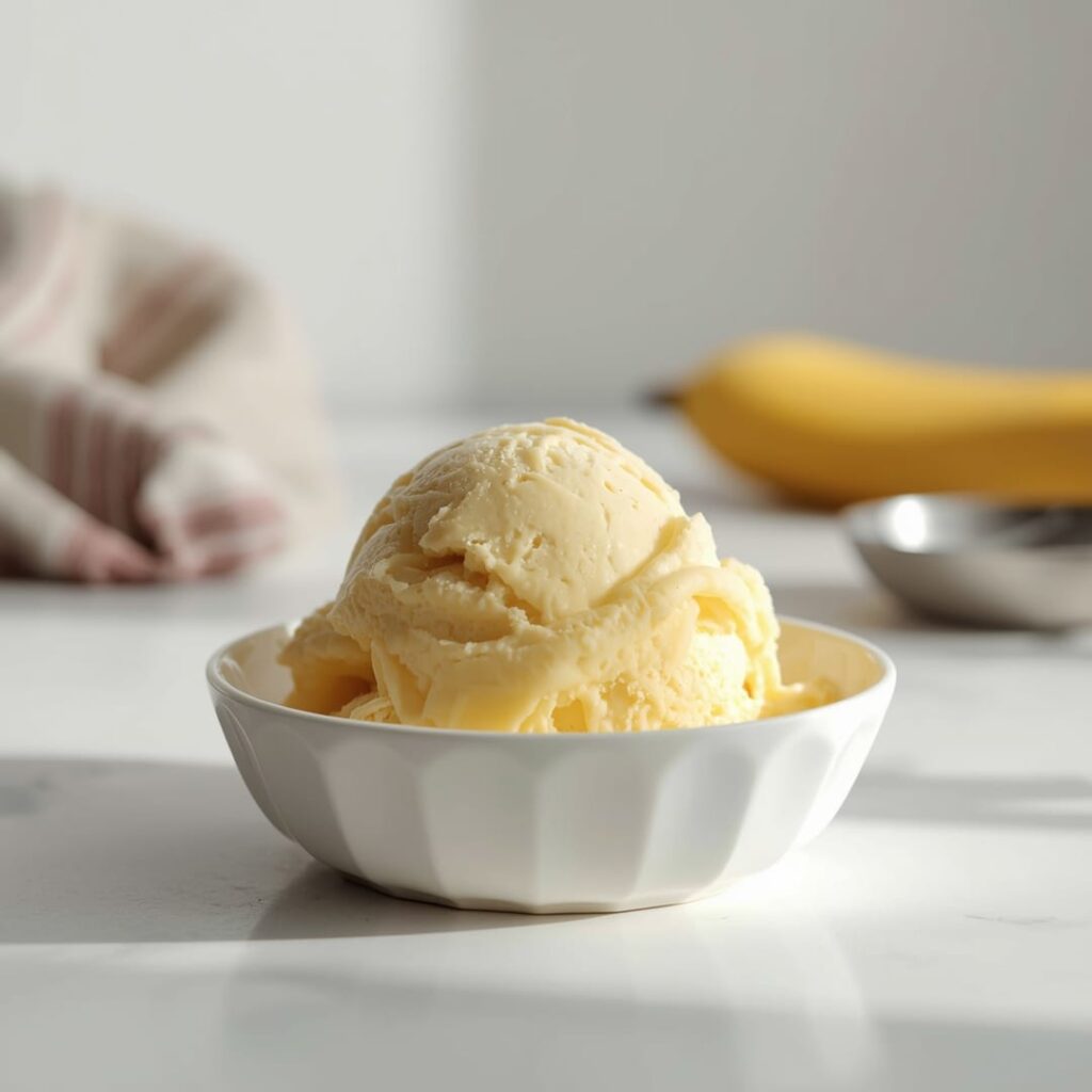 Homemade Creamy Vanilla Custard Ice Cream