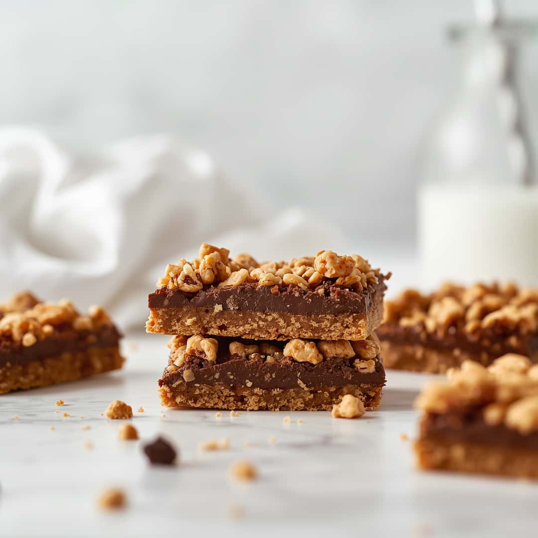 Homemade Crunch Bars 2 Homemade Crunch Bars