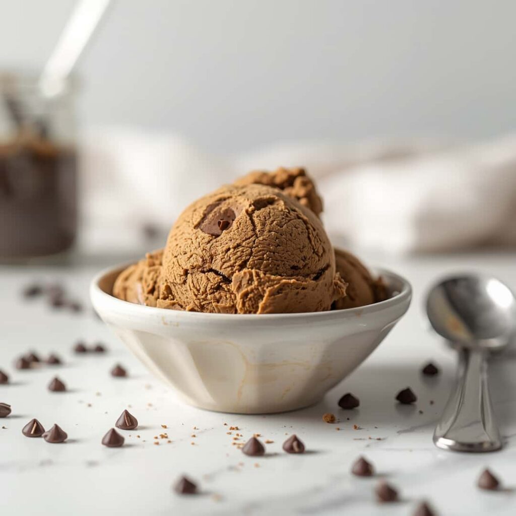 Homemade Espresso Coffee Ice Cream