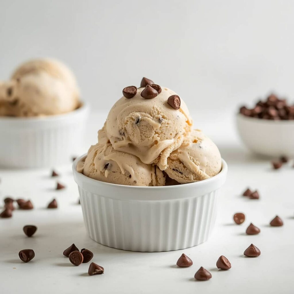 Homemade Moose Tracks Ice Cream