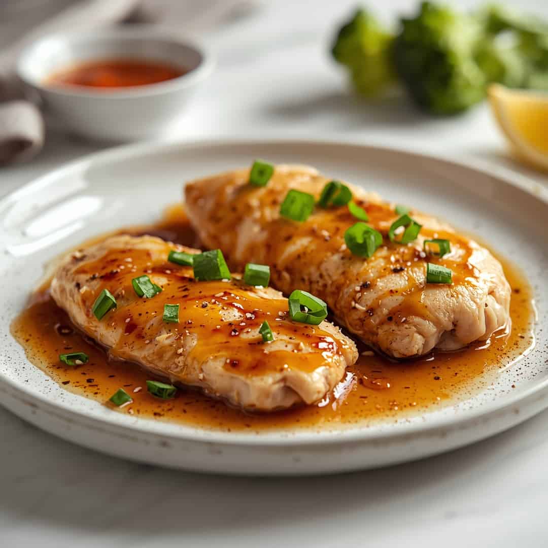 Honey Garlic Chicken Breasts 2 Honey Garlic Chicken Breasts