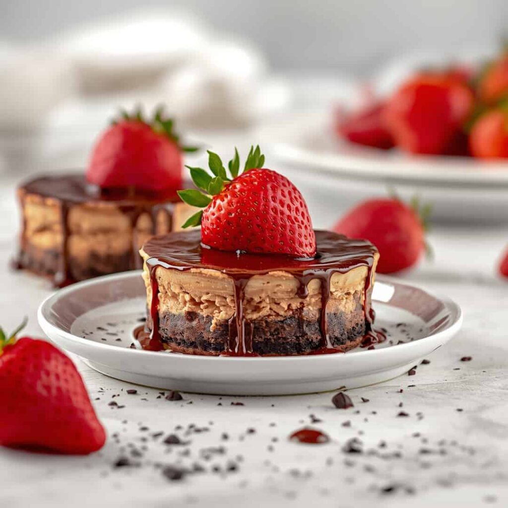 Irresistible Chocolate Cheesecake Strawberries