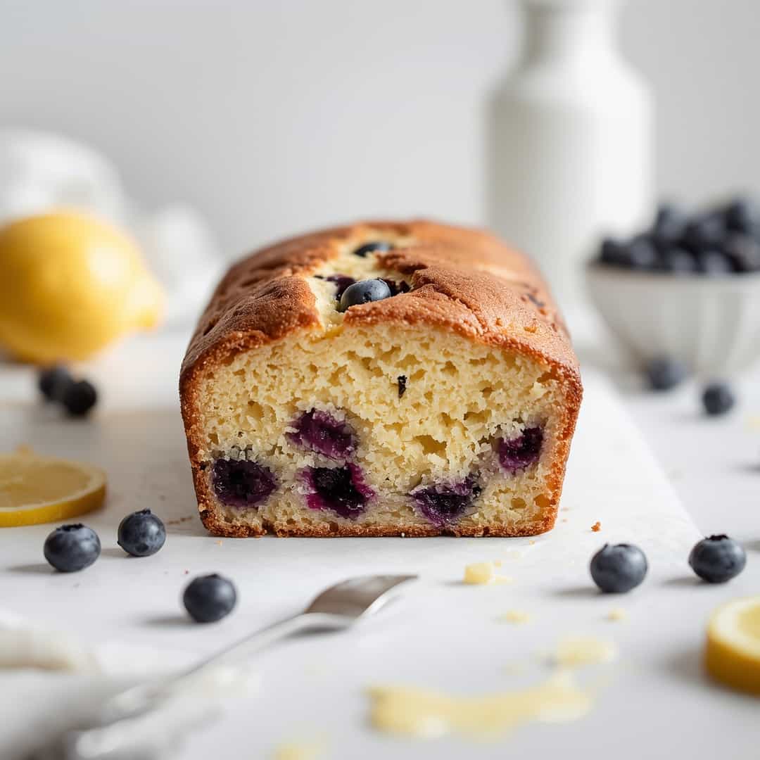 Lemon Blueberry Bread 2 Lemon Blueberry Bread