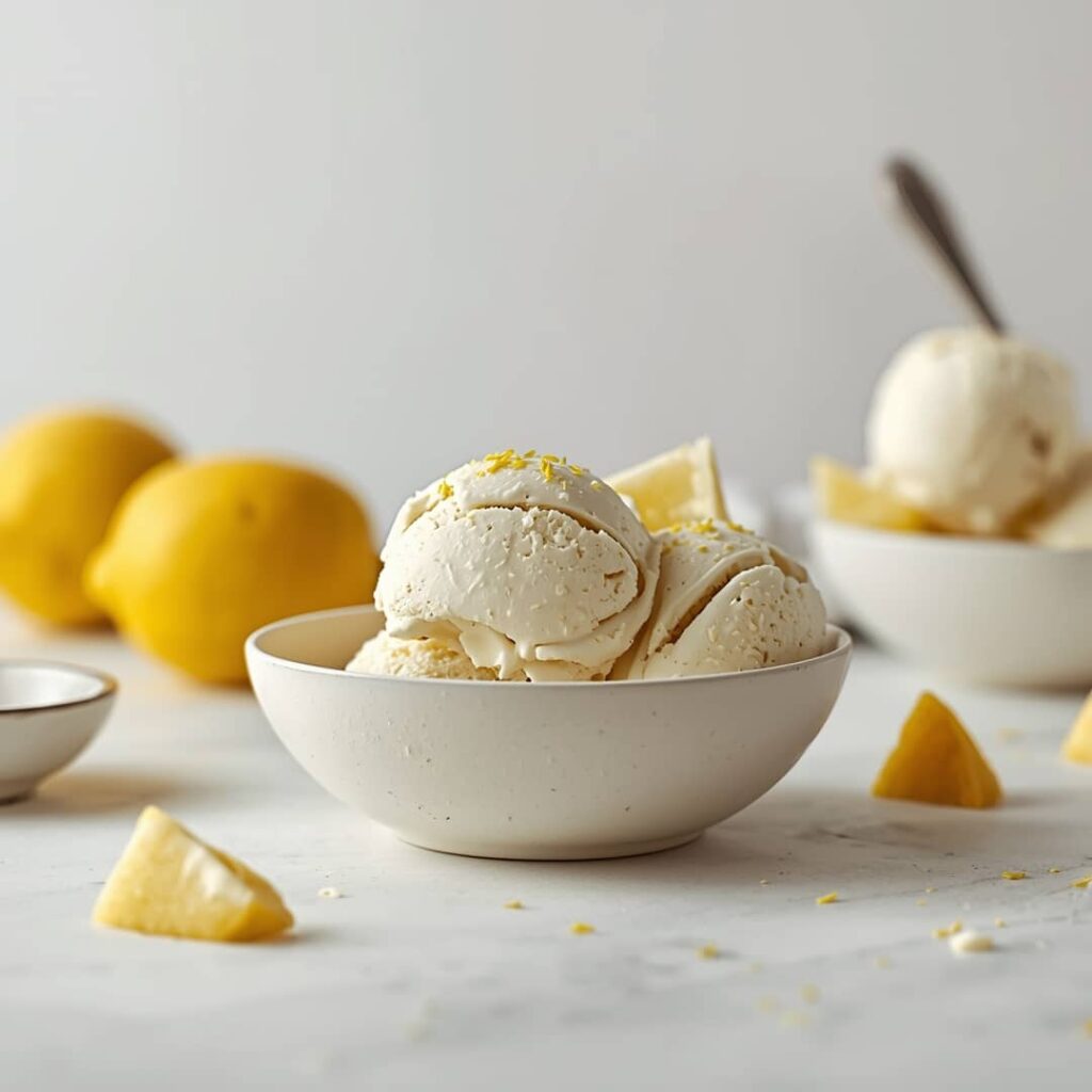 Lemon Poppy Seed Cake Ice Cream