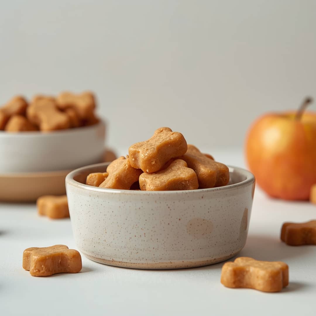 Make Peanut Butter Applesauce Dog Treats
