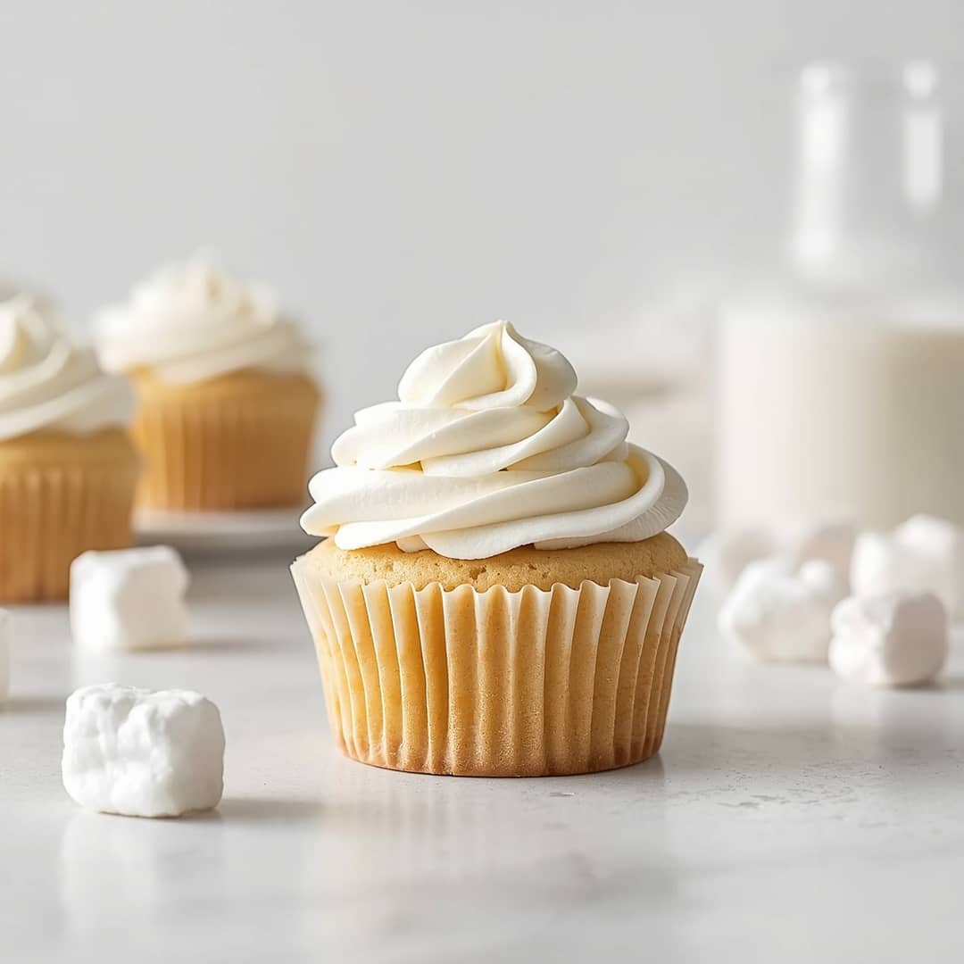 Marshmallow Vanilla Buttercream Frosting