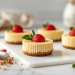 Mini Vegan Gluten Free Cheesecakes