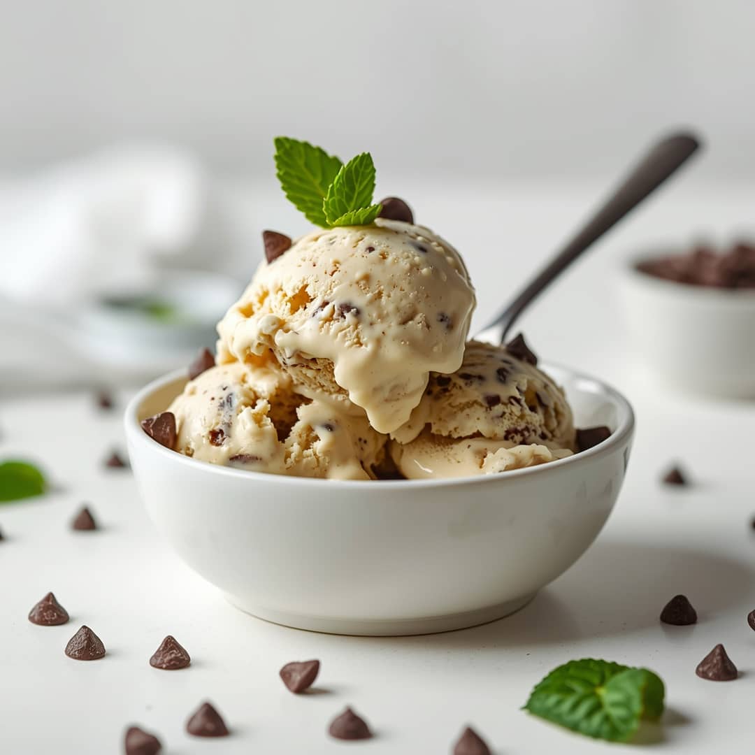 Mint Chocolate Chip Ice Cream