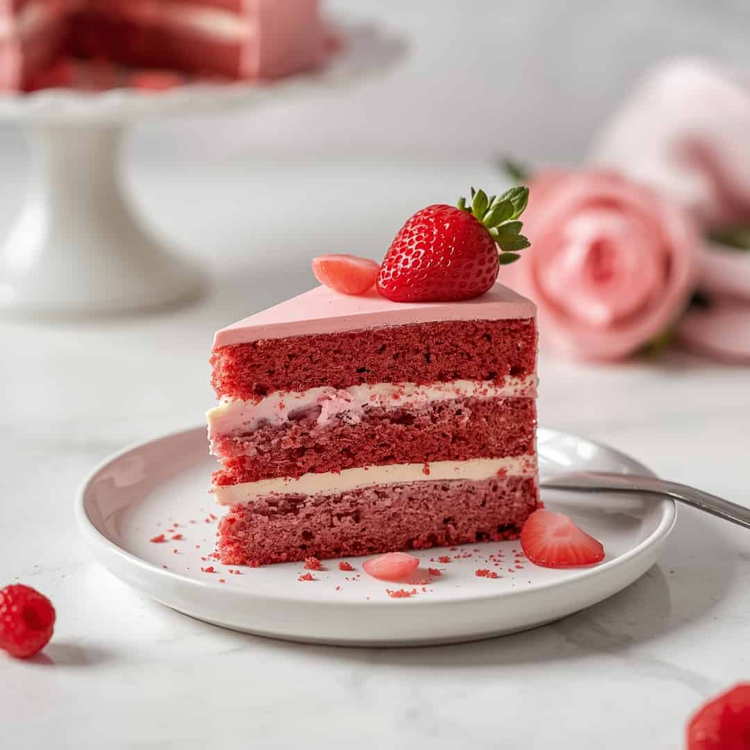 Mother's Day Pink Velvet Cake 2 Mother's Day Pink Velvet Cake