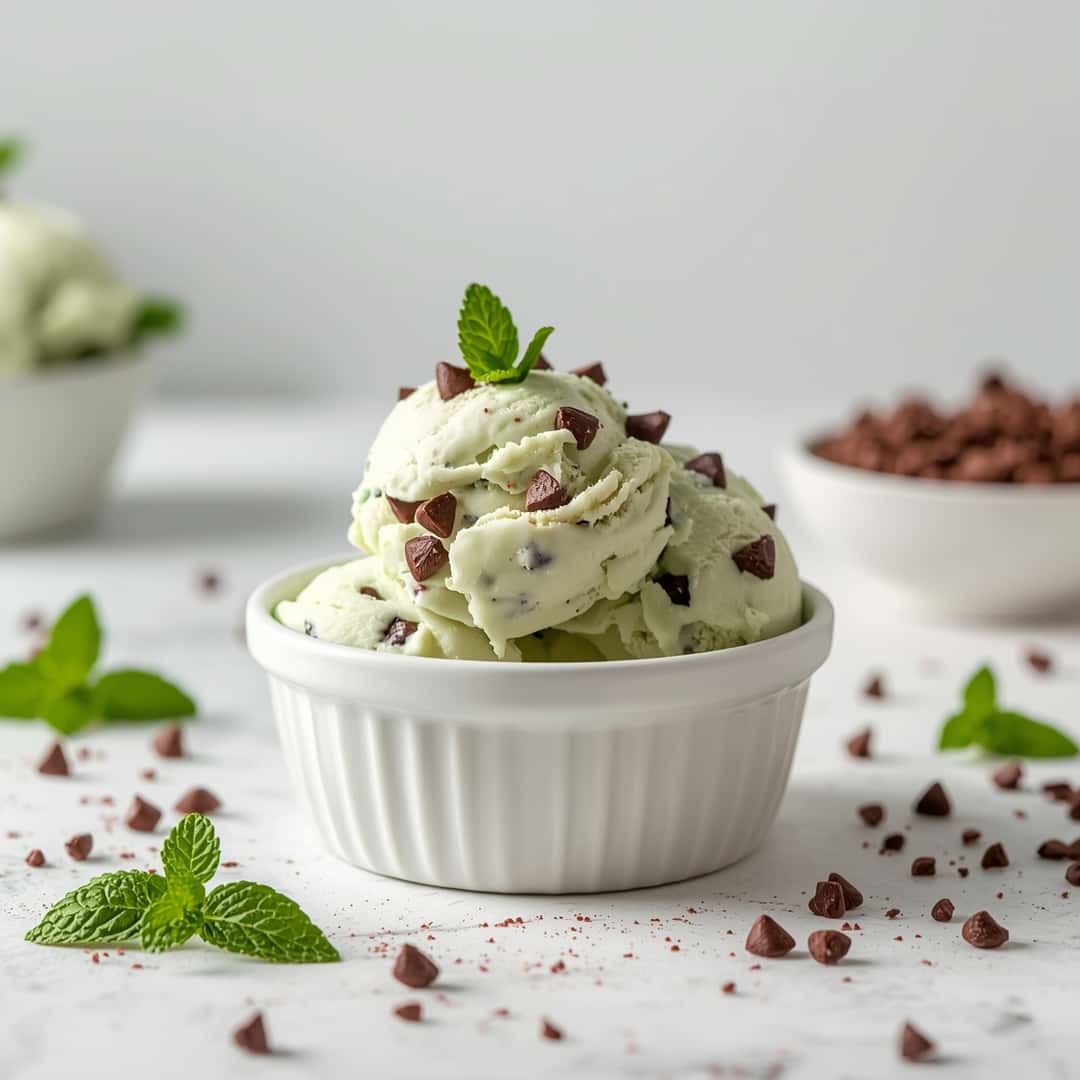 Ninja Creami Mint Chocolate Chip Ice Cream