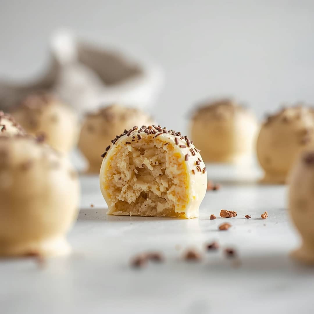 No Bake Cake Batter Truffles