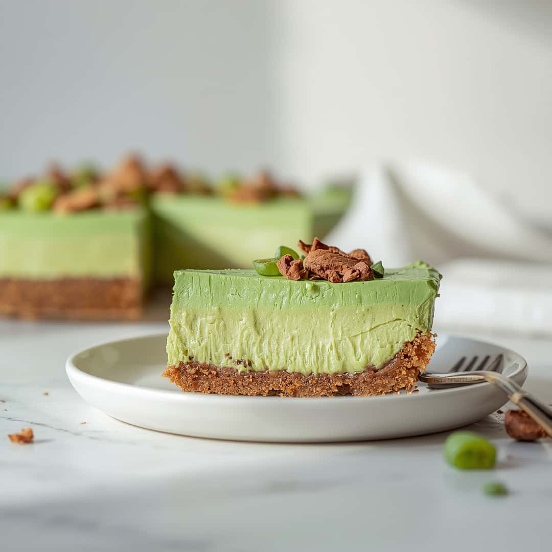 No Bake Grasshopper Pie
