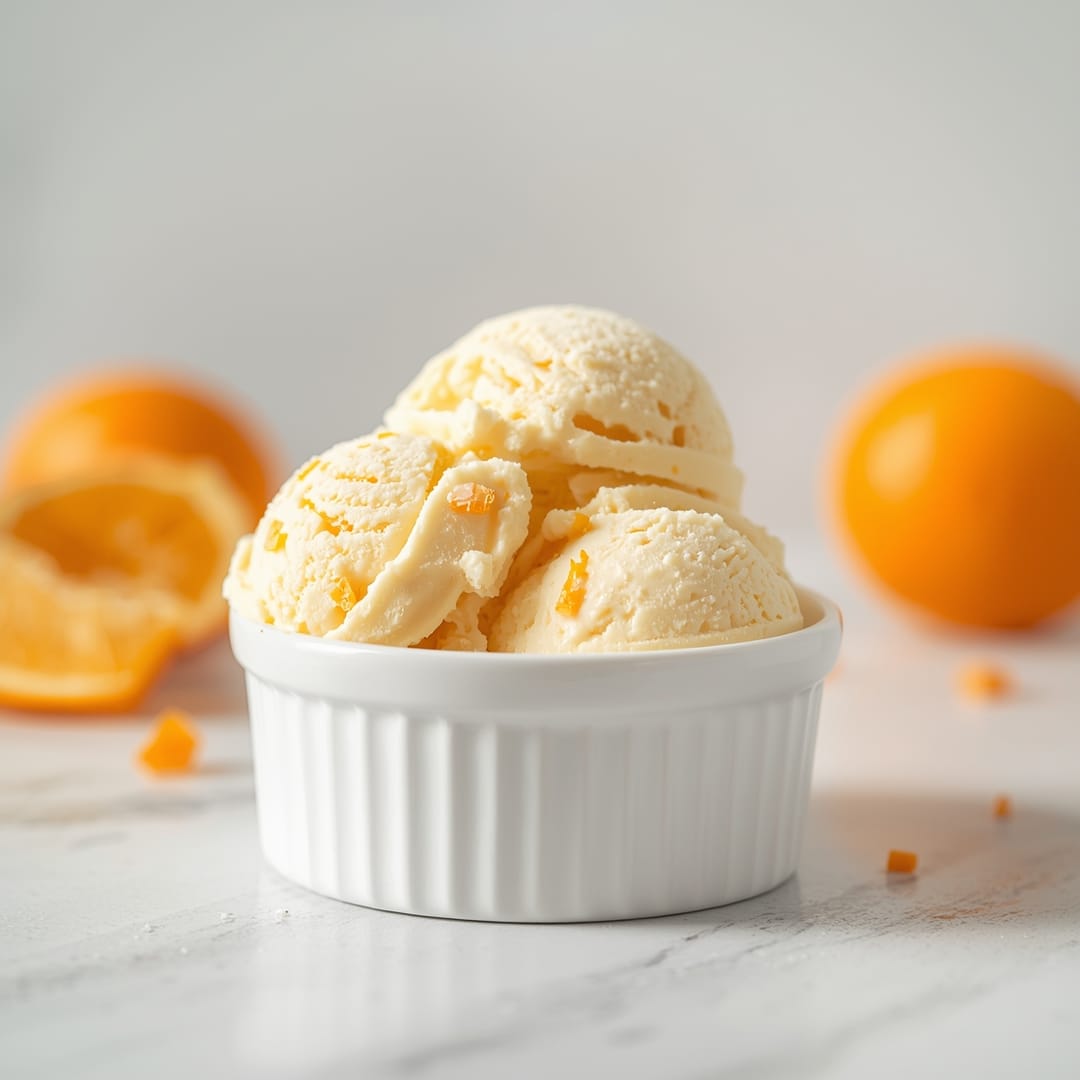 Orange Creamsicle Ice Cream