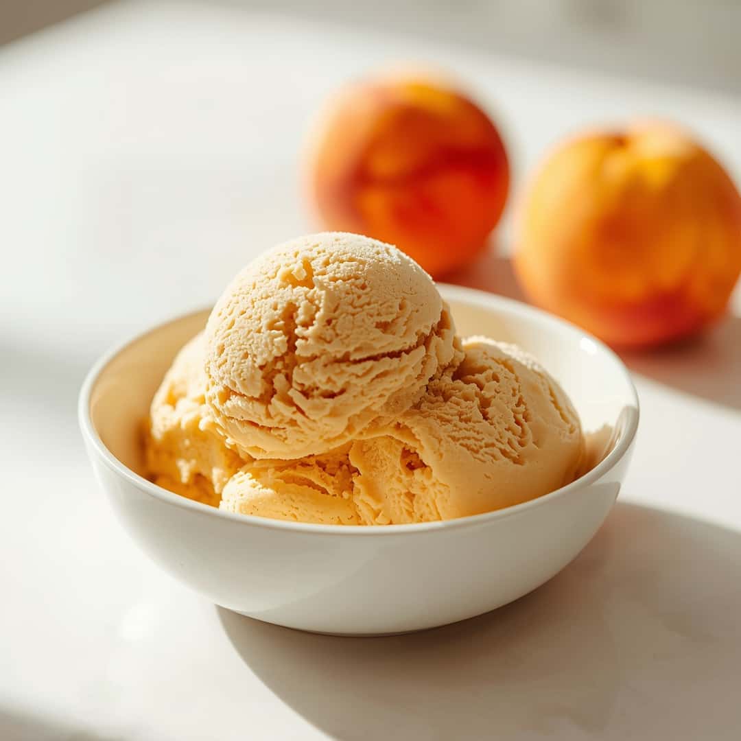 Peach Ice Cream