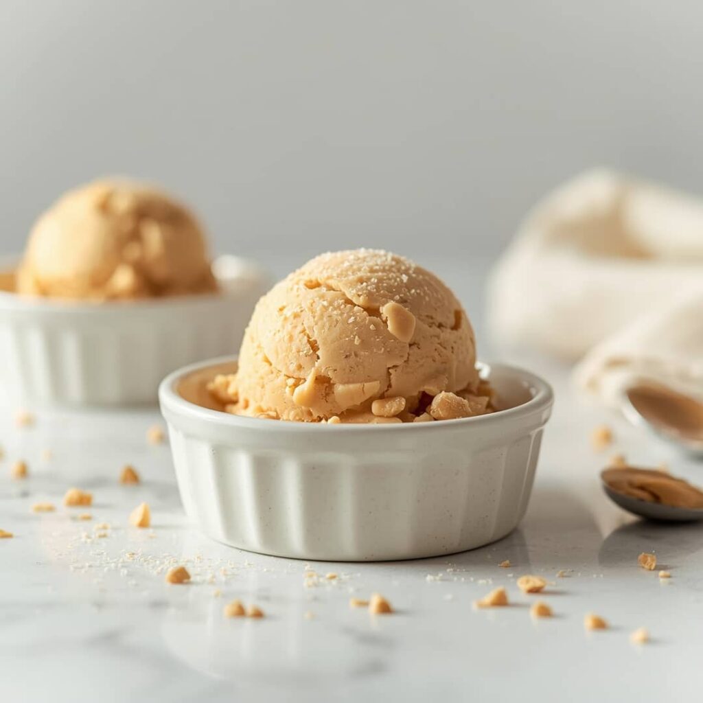 Peanut Butter Frozen Greek Yogurt