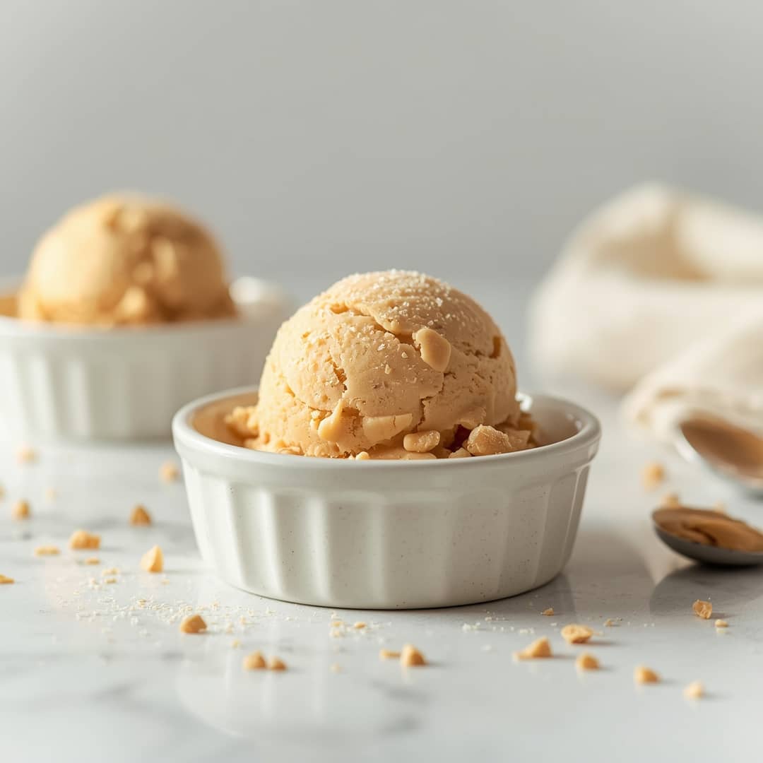 Peanut Butter Frozen Greek Yogurt