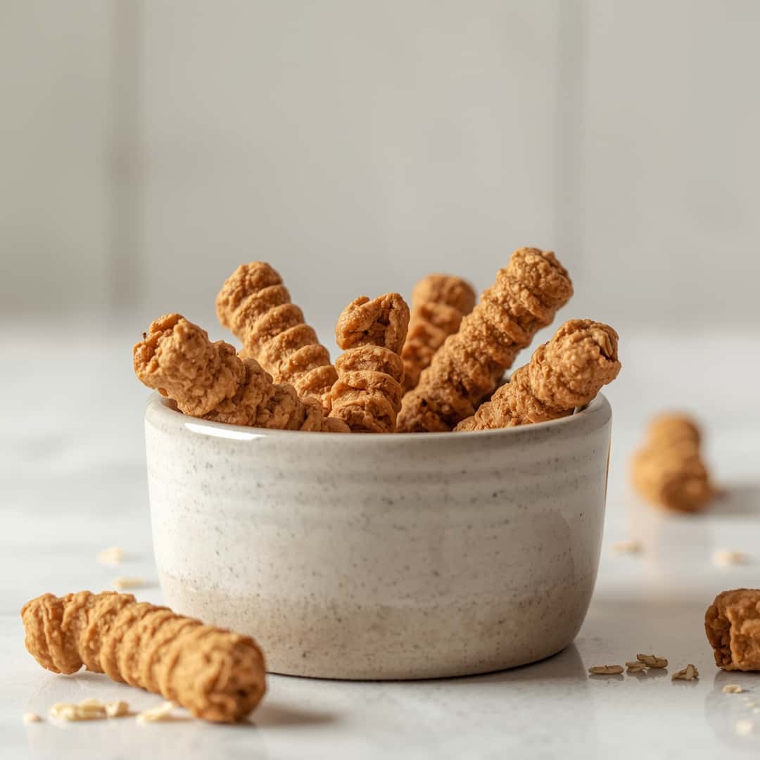 Peanut Butter Oatmeal Chew Sticks