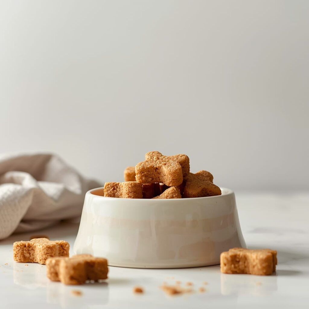 Peanut Butter Sandwiched Dog Treats