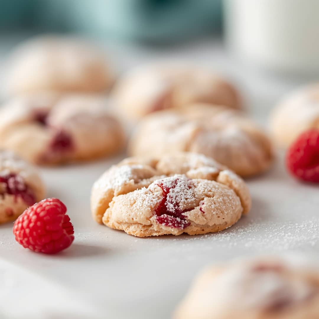 Raspberry Sugar Cookies