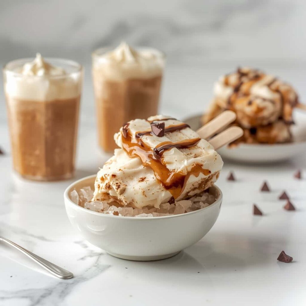 Root Beer Float Popsicles
