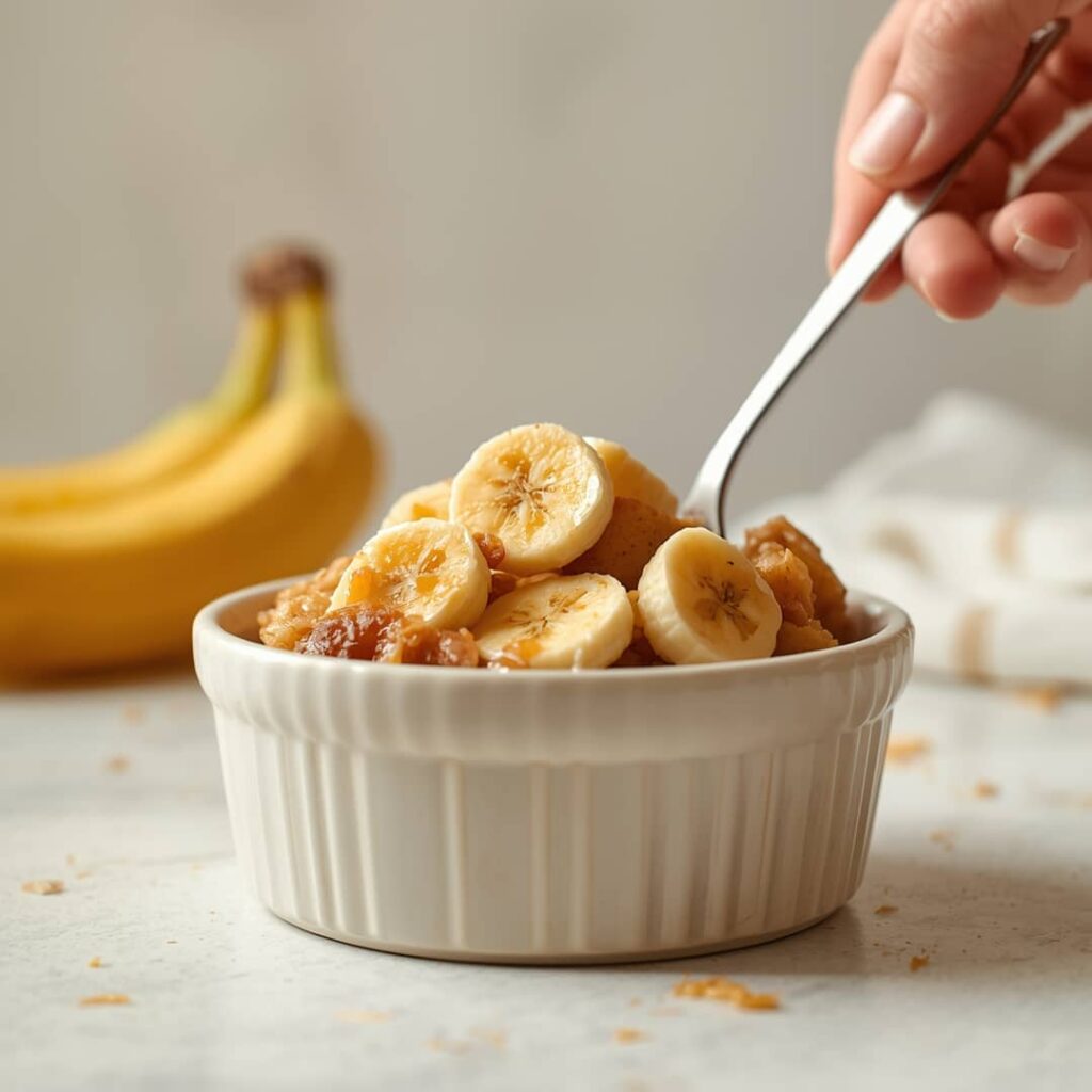Simple Delicious Southern Banana Cobbler