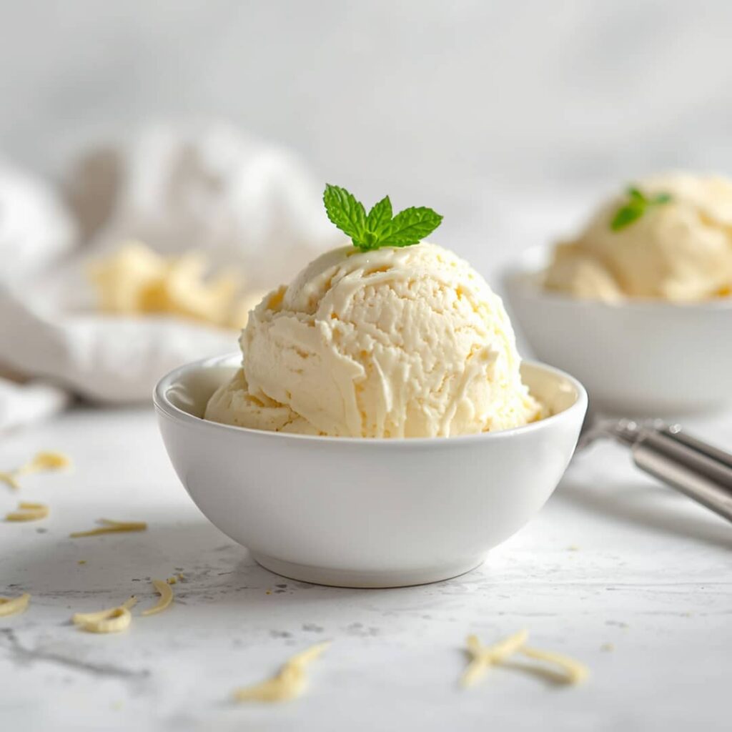 Simple KitchenAid Vanilla Ice Cream