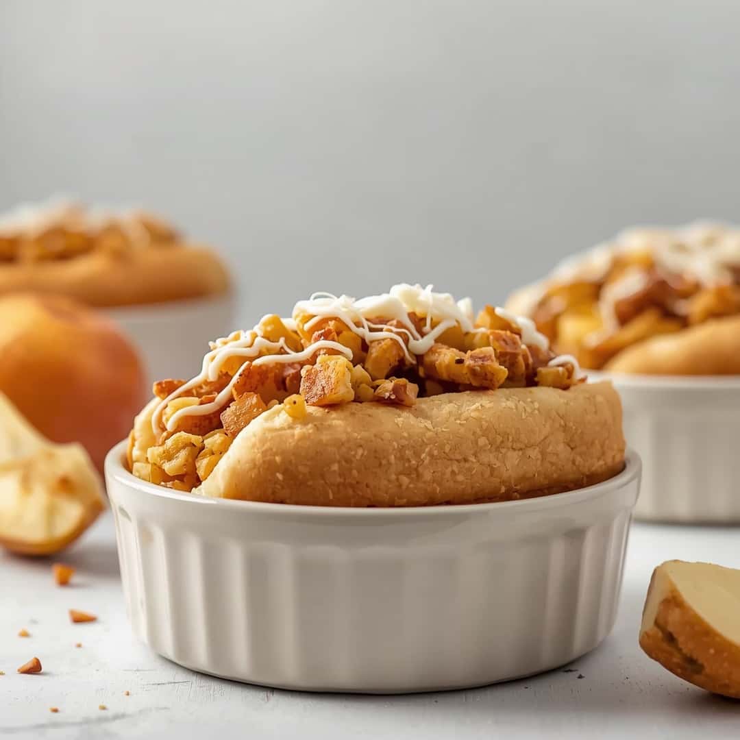 Slow Cooker Cracker Barrel Fried Apples dogs