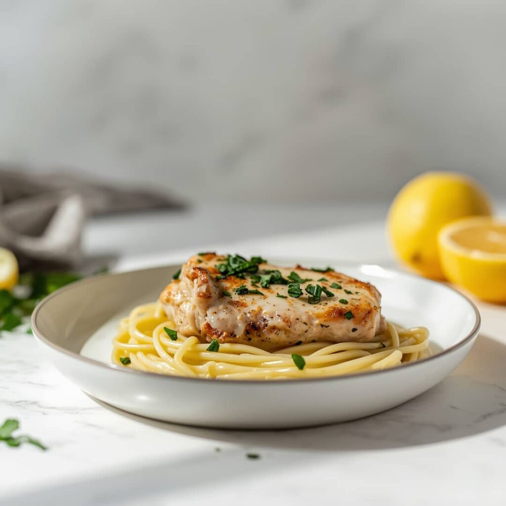 Slow Cooker Lemon Herb Chicken