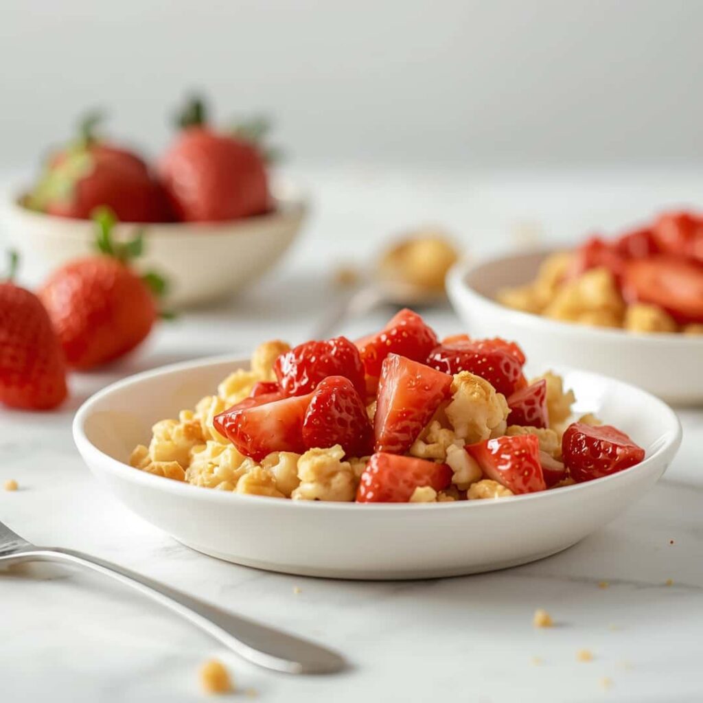 Strawberry Crunch Topping