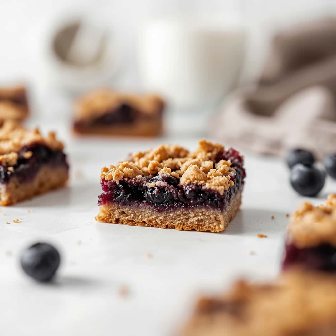 Sweet Gluten-Free Blueberry Crumb Bars 2 Sweet Gluten-Free Blueberry Crumb Bars