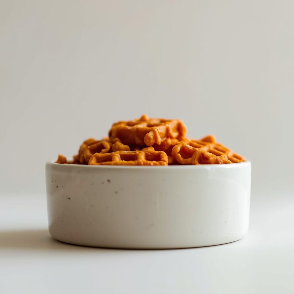 Sweet Potato Dog Waffles