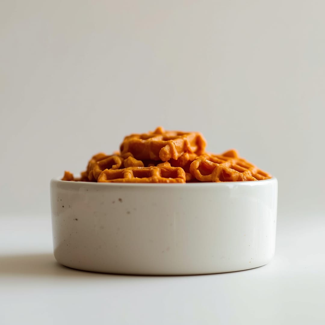 Sweet Potato Dog Waffles