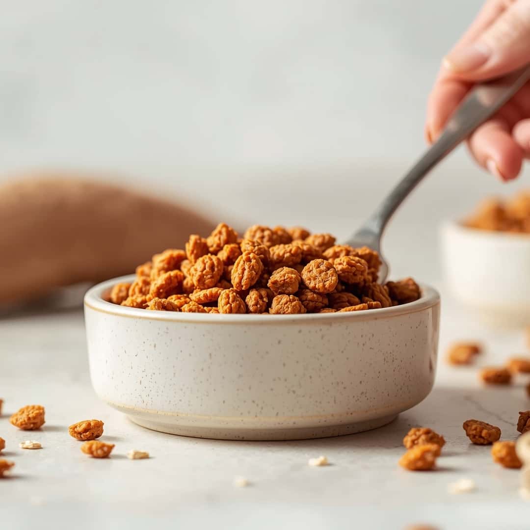 Sweet Potato Oatmeal Dog Cake