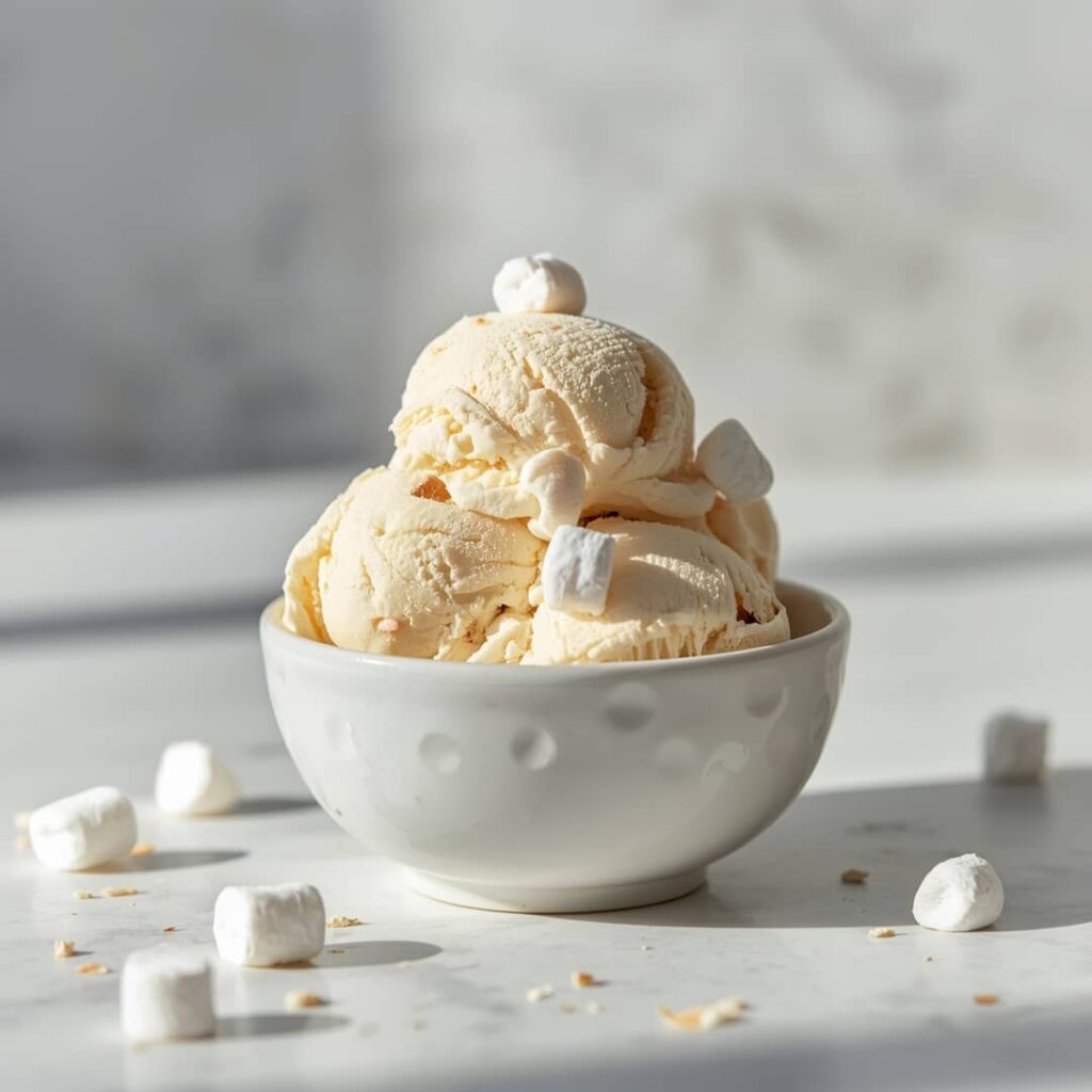 Toasted Marshmallow Ice Cream