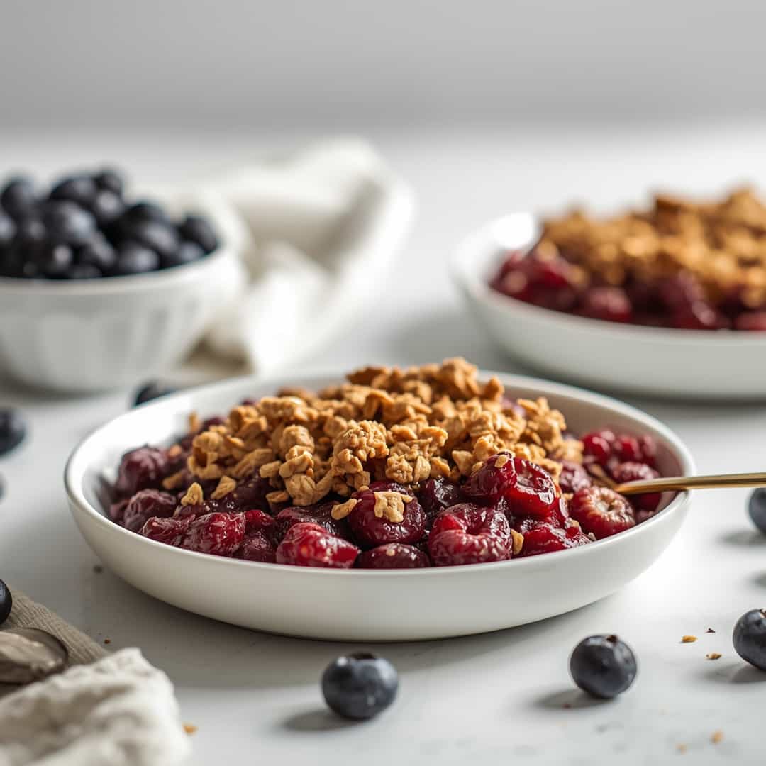Triple Berry Crisp Oat Crumble 2 Triple Berry Crisp Oat Crumble