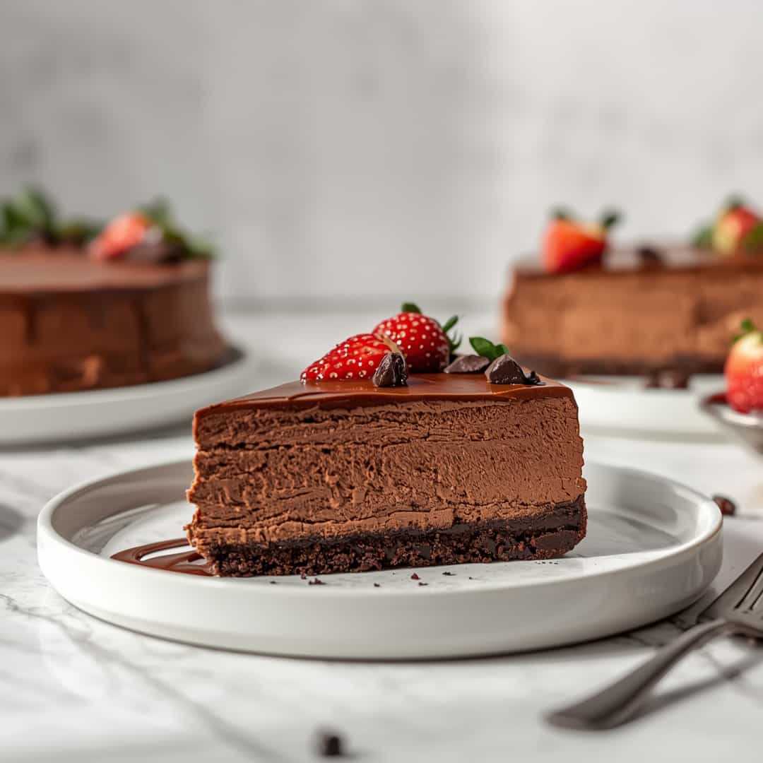 Triple Chocolate Cheesecake