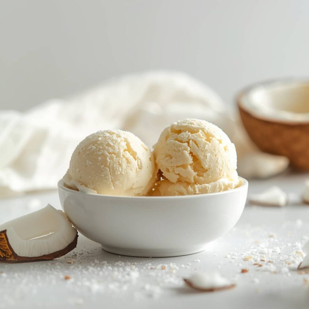 Triple Coconut Ice Cream