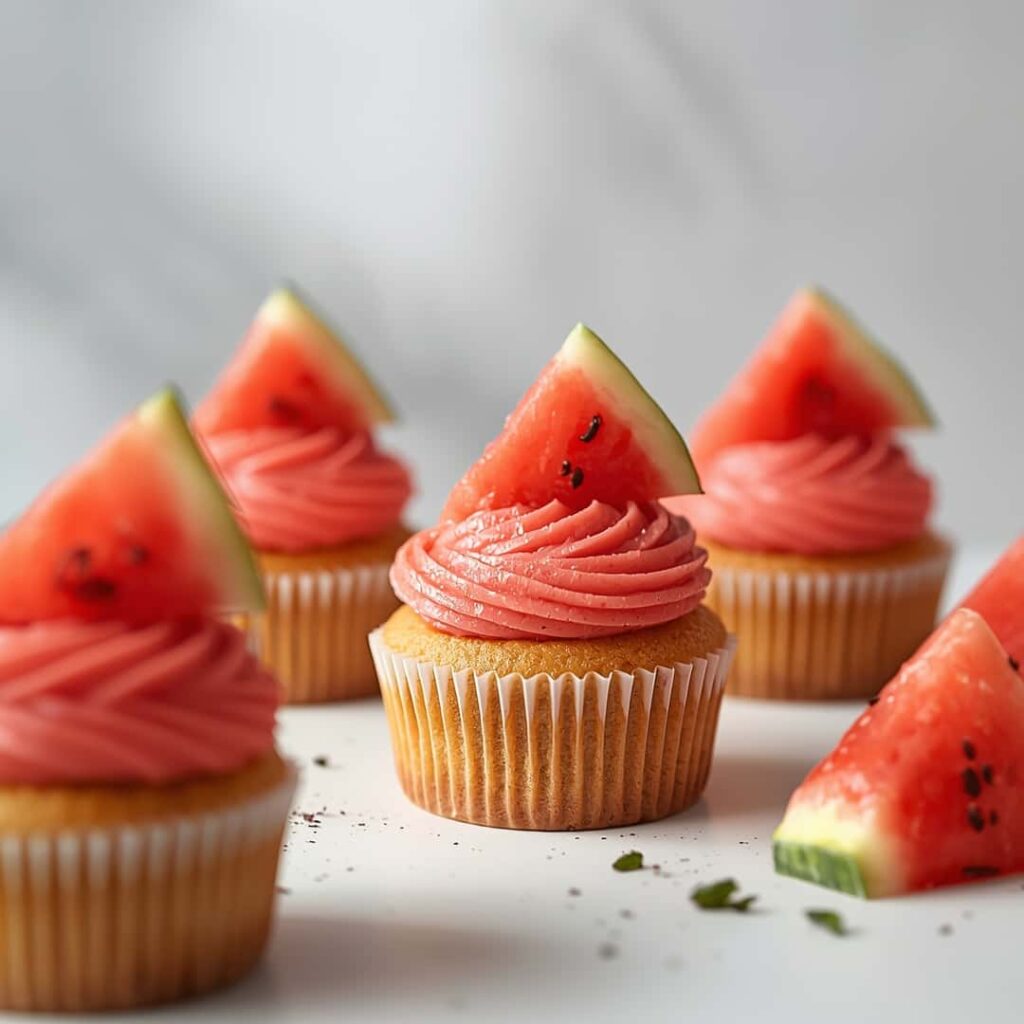 Watermelon Cupcakes