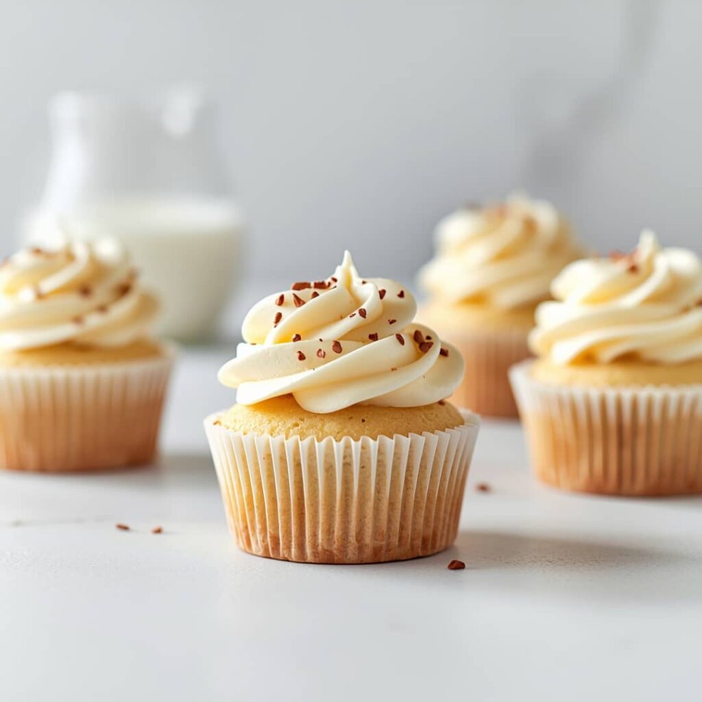 White Chocolate Cupcakes