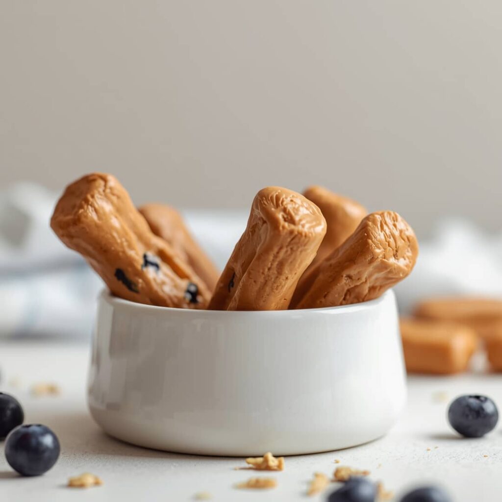 blueberry peanut butter chew sticks for dogs
