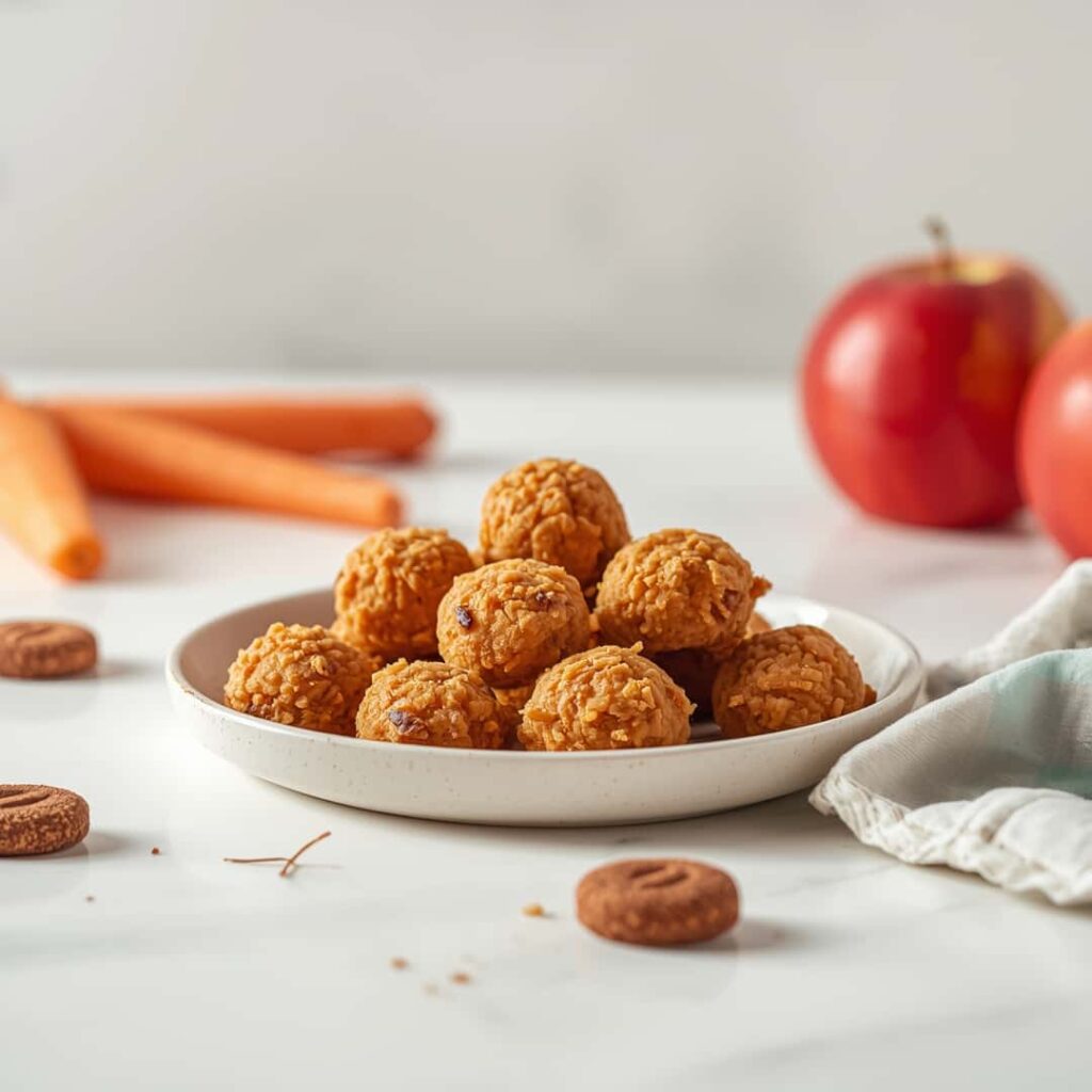 carrot apple crunchies for dogs homemade